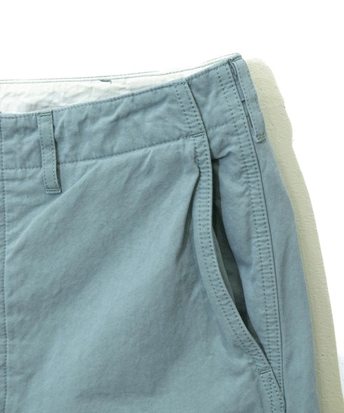 AOZORA（アオゾラ）の「AOZORA/アオゾラ 　ウンサイ天日干し太チノクロスパンツ（チノパンツ・メンズ・ライトグレー/サックスブルー/ライトオレンジ系・MEDIUM/LARGE）」の18枚目の写真