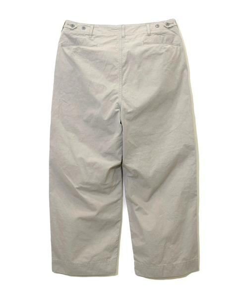 AOZORA（アオゾラ）の「AOZORA/アオゾラ 　ウンサイ天日干し太チノクロスパンツ（チノパンツ・メンズ・ライトグレー/サックスブルー/ライトオレンジ系・MEDIUM/LARGE）」の7枚目の写真