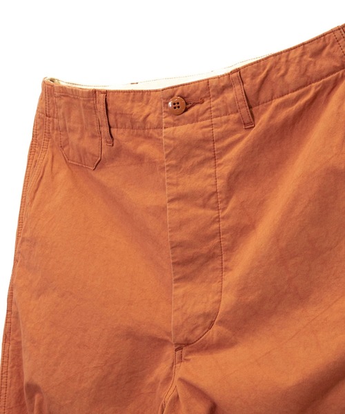 AOZORA（アオゾラ）の「AOZORA/アオゾラ 　ウンサイ天日干し太チノクロスパンツ（チノパンツ・メンズ・ライトグレー/サックスブルー/ライトオレンジ系・MEDIUM/LARGE）」の17枚目の写真