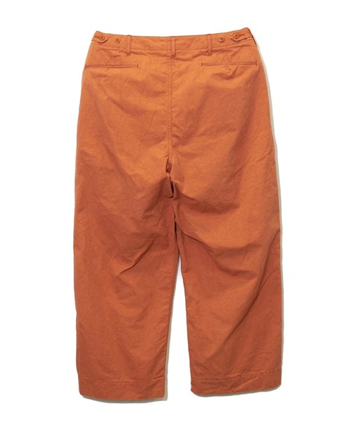 AOZORA（アオゾラ）の「AOZORA/アオゾラ 　ウンサイ天日干し太チノクロスパンツ（チノパンツ・メンズ・ライトグレー/サックスブルー/ライトオレンジ系・MEDIUM/LARGE）」の13枚目の写真