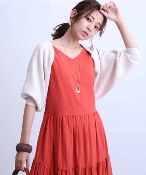 JUSGLITTY - 今期　ジャスグリッティー　ボレロカーデ　カーディガン JUSGLITTY - ボレロカーデの通販 by ruru_t's shop｜ジャス