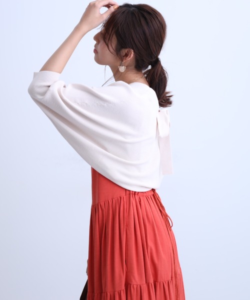 JUSGLITTY - 今期　ジャスグリッティー　ボレロカーデ　カーディガン JUSGLITTY（ジャスグリッティー）の「ボレロカーデ（ニット