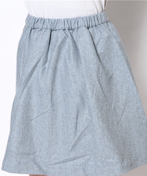 mystic(ミスティック)の「ウールタックスカート(スカート・レディース・キャメル/チャコールグレー/ライトブルー・フリ-)」の9枚目の写真