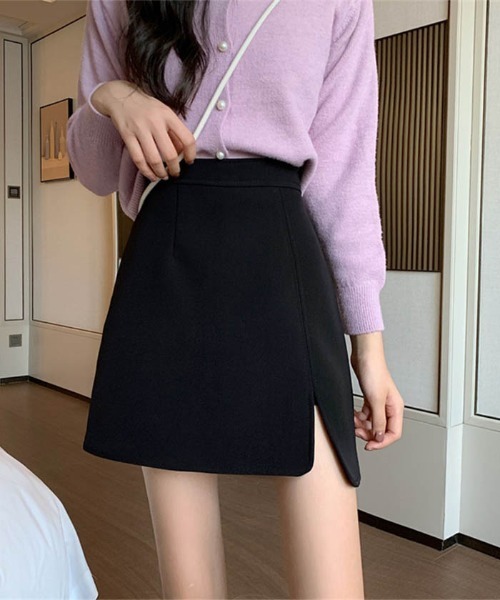 MAISON DE THERESE(メゾン ド テレーズ)の「Aラインスカート(スカート・レディース・ブラック/ブラウン・M/L)」の4枚目の写真