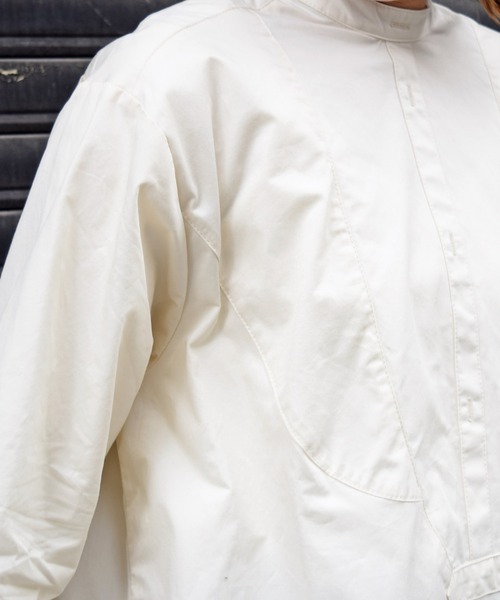 Marient（マリエント）の「バンドカラーシャツBL（シャツ/ブラウス・レディース・ホワイト/ベージュ/ライトグリーン・FREE）」の10枚目の写真