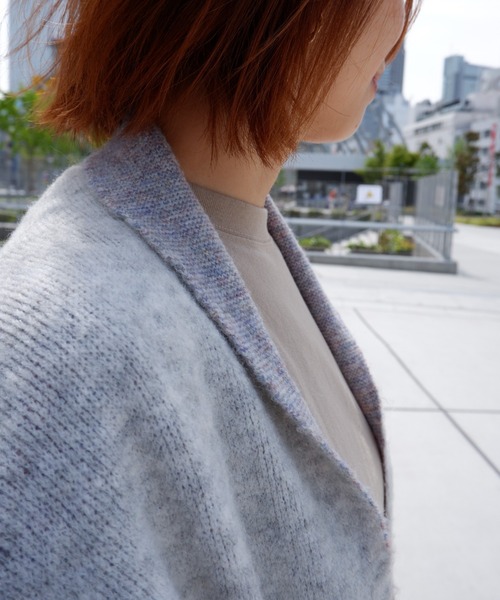 PENDLETON（ペンドルトン）の「PENDLETON/ペンドルトン SHAWL COLLAR CARDIGAN ショールカラーカーディガン　1575-6104（カーディガン/ボレロ・レディース・ホワイト/ブラック・FREE）」の14枚目の写真