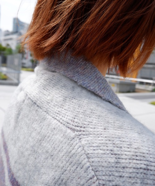 PENDLETON（ペンドルトン）の「PENDLETON/ペンドルトン SHAWL COLLAR CARDIGAN ショールカラーカーディガン　1575-6104（カーディガン/ボレロ・レディース・ホワイト/ブラック・FREE）」の11枚目の写真