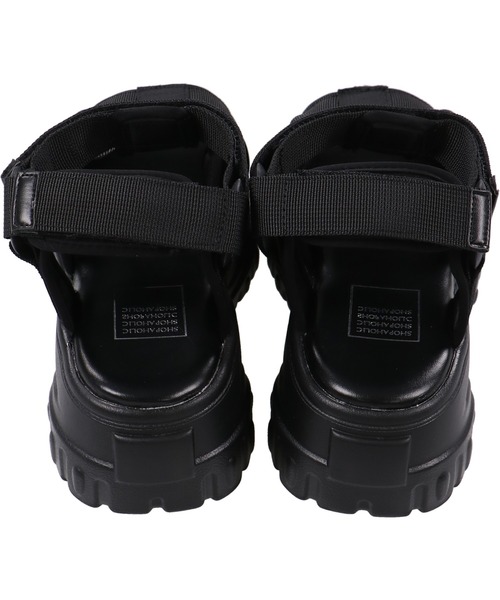 SPINNS（スピンズ）の「テープデザイン厚底サンダル（サンダル・レディース・ホワイト/ブラック・M/L/S）」の14枚目の写真