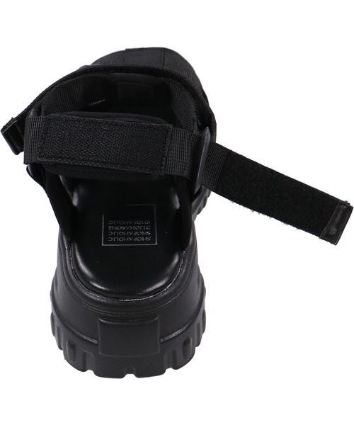 SPINNS（スピンズ）の「テープデザイン厚底サンダル（サンダル・レディース・ホワイト/ブラック・M/L/S）」の8枚目の写真