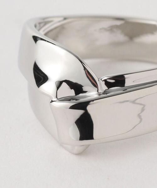 green label relaxing（グリーンレーベルリラクシング）の「SC GLR Cross RING クロス リング 指輪（リング・メンズ・シルバー・17/19/15 ）」の3枚目の写真