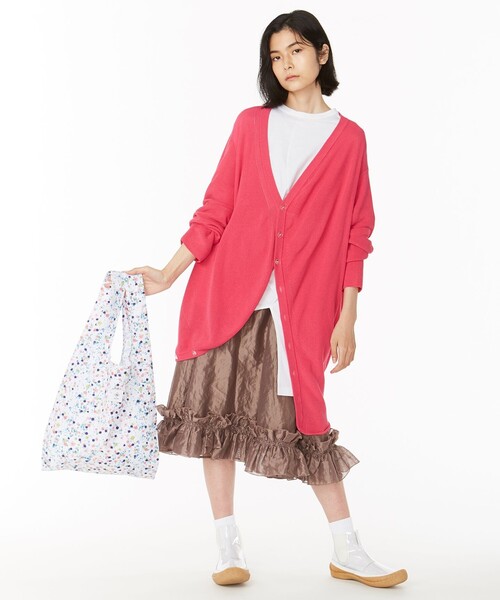 ANEVER(アンエバー)の「【SEDUM】エコトート(エコバッグ/サブバッグ・レディース・ホワイト系/ブラック系・F)」の8枚目の写真