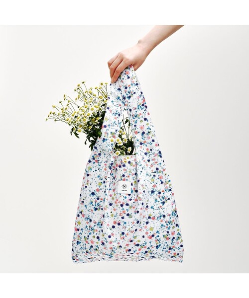 ANEVER(アンエバー)の「【SEDUM】エコトート(エコバッグ/サブバッグ・レディース・ホワイト系/ブラック系・F)」の17枚目の写真