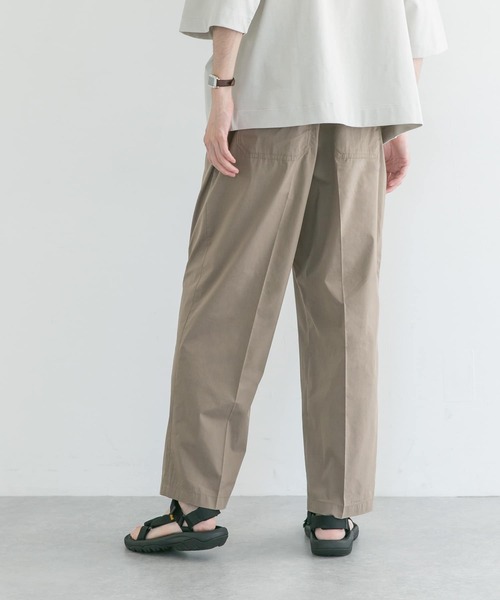 URBAN RESEARCH(アーバンリサーチ)の「タイプライターストレッチイージーパンツ(その他パンツ・メンズ・ブラック/アイボリー/ベージュ系その他・MEDIUM/LARGE)」の3枚目の写真