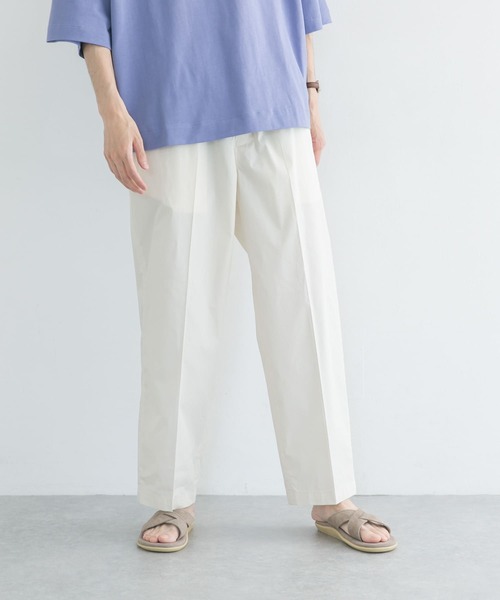 URBAN RESEARCH(アーバンリサーチ)の「タイプライターストレッチイージーパンツ(その他パンツ・メンズ・ブラック/アイボリー/ベージュ系その他・MEDIUM/LARGE)」の1枚目の写真