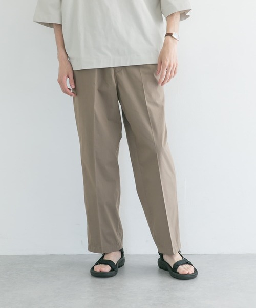 URBAN RESEARCH(アーバンリサーチ)の「タイプライターストレッチイージーパンツ(その他パンツ・メンズ・ブラック/アイボリー/ベージュ系その他・MEDIUM/LARGE)」の10枚目の写真