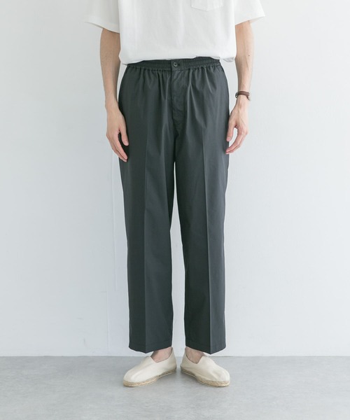 URBAN RESEARCH(アーバンリサーチ)の「タイプライターストレッチイージーパンツ(その他パンツ・メンズ・ブラック/アイボリー/ベージュ系その他・MEDIUM/LARGE)」の8枚目の写真
