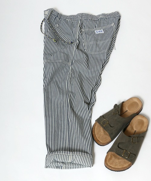 Lee（リー）の「Lee/リー DUNGAREESダンガリーズ イージー クロップド ベイカーパンツ（その他パンツ・メンズ・ホワイト/ブラック/ベージュ/オリーブ/インディゴブルー/ライトインディゴブルー/ブルー系その他・S/M/L/XL）」の7枚目の写真