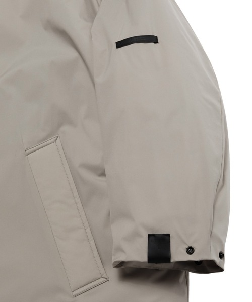 N.HOOLYWOOD（N.ハリウッド）の「BALMACAAN COAT（ステンカラーコート・メンズ・ブラック/グレー・40/38/36）」の9枚目の写真