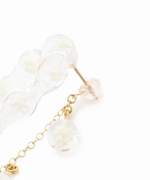 100 本物保証 Alpaca To Hana アルパカトハナ ミモザレースピアス ミモザmキャッチ ピアス 両耳用 La Totalite ラトータリテ のファッション 購入大人気 Lssr Ub Ac Id