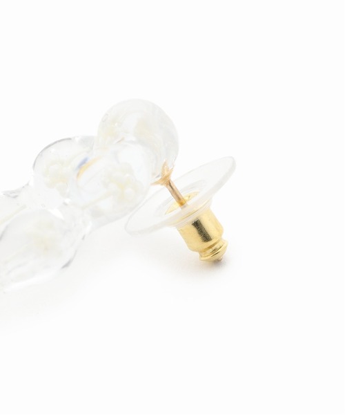 100 本物保証 Alpaca To Hana アルパカトハナ ミモザレースピアス ミモザmキャッチ ピアス 両耳用 La Totalite ラトータリテ のファッション 購入大人気 Lssr Ub Ac Id