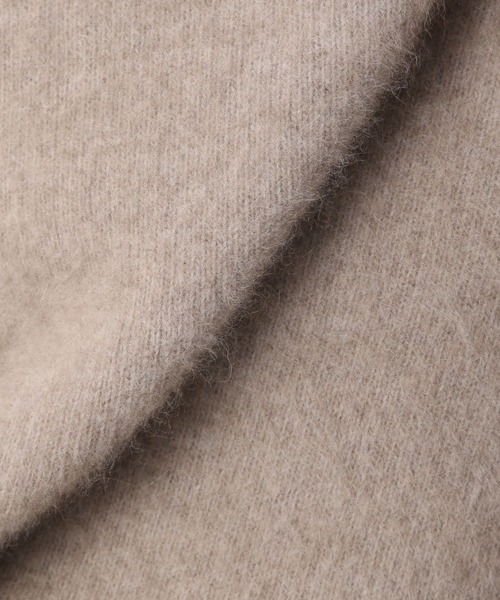 A part by（アパートバイ）の「5GCNラクーンクルーネックニット　944793（ニット/セーター・レディース・チャコールグレー/ブラック/ベージュ/アイボリー/ライトピンク/キャメル/グリーン/ライトベージュ・FREE）」の11枚目の写真