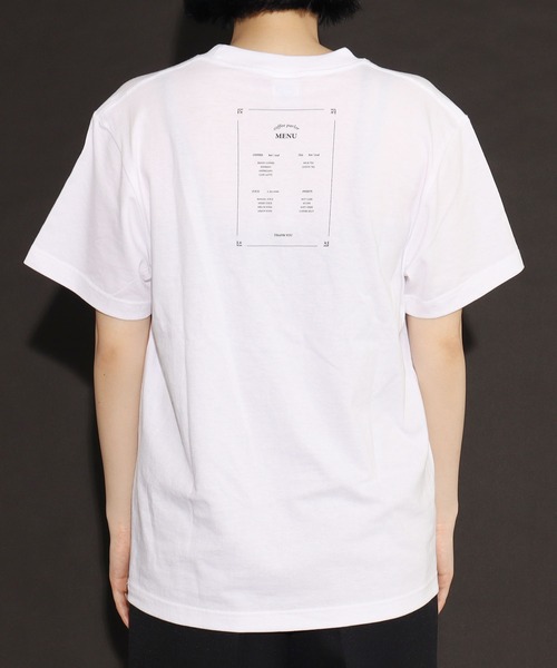 I am I in fact...（アイアムアイインファクト）の「●SMALL MUSTACHE プリント半袖Ｔシャツ（Tシャツ/カットソー・レディース・ホワイト・FREE）」の9枚目の写真