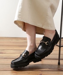 N.（N. Natural Beauty Basic） | ◆トラックソールビット付ローファー(ローファー)