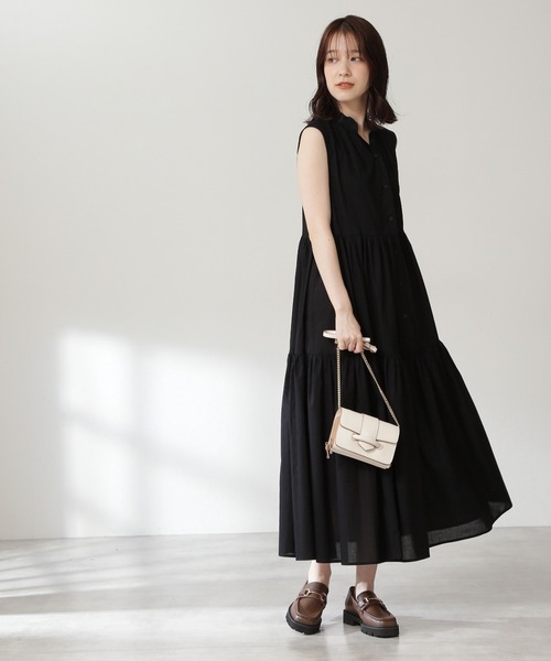 N.（N. Natural Beauty Basic）（エヌエヌナチュラルビューティーベーシック）の「◆トラックソールビット付ローファー（ローファー・レディース・ブラック/ブラウン・23.5/24.5）」の4枚目の写真