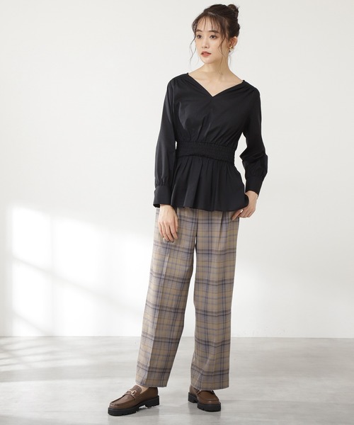 N.（N. Natural Beauty Basic）（エヌエヌナチュラルビューティーベーシック）の「◆トラックソールビット付ローファー（ローファー・レディース・ブラック/ブラウン・23.5/24.5）」の22枚目の写真