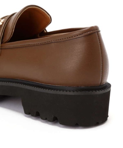 N.（N. Natural Beauty Basic）（エヌエヌナチュラルビューティーベーシック）の「◆トラックソールビット付ローファー（ローファー・レディース・ブラック/ブラウン・23.5/24.5）」の13枚目の写真