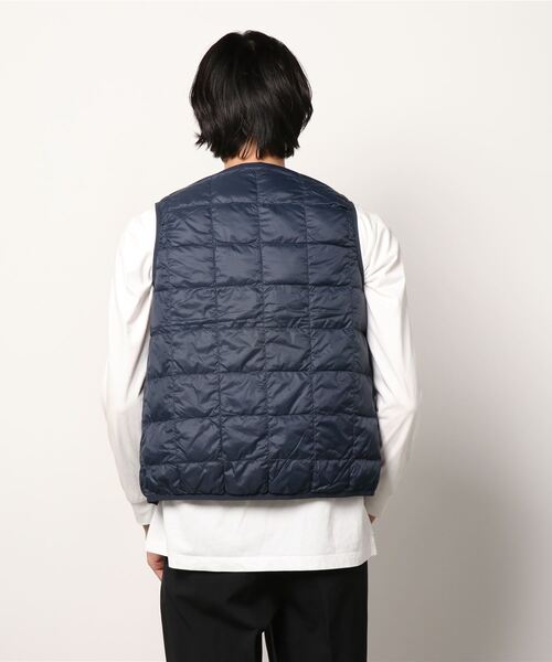 NAVY(ネイビー)の「インナーダウンベスト(ベスト・メンズ・ブラック/ネイビー/グレー・M/L/XL)」の5枚目の写真