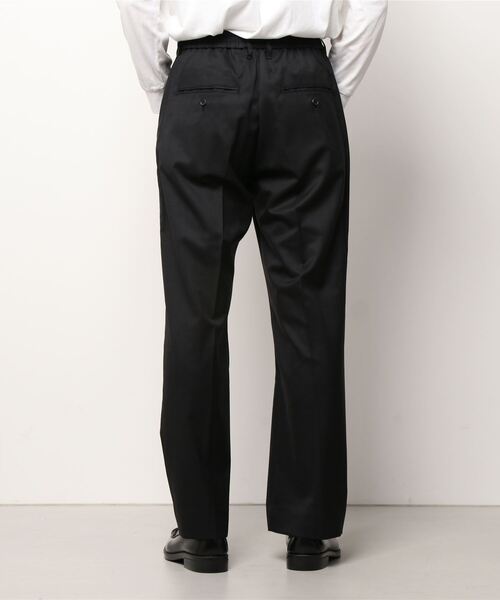 Name.(ネーム)の「Name. WOOL CHECK EASY SLACKS (NMPT-21AW-003)(スラックス・メンズ・ブラック・1/0/2)」の7枚目の写真