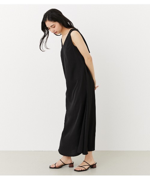 rienda(リエンダ)の「バックオープンイージーワンピース(ワンピース・レディース・ブラック/ブラック系その他/グリーン系その他・SMALL/MEDIUM)」の16枚目の写真