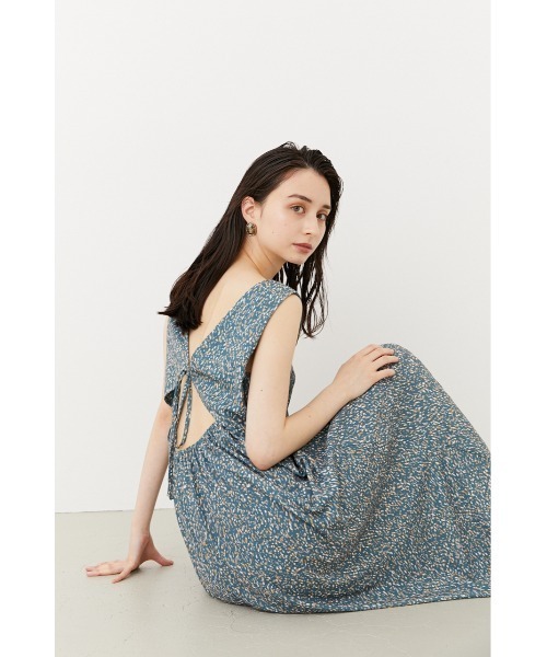 rienda(リエンダ)の「バックオープンイージーワンピース(ワンピース・レディース・ブラック/ブラック系その他/グリーン系その他・SMALL/MEDIUM)」の11枚目の写真