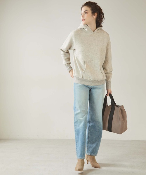 TICCA（ティッカ）の「【TICCA/ティッカ】裏起毛パーカー（パーカー・レディース・ホワイト/ライトグレー/ベージュ・FREE）」の21枚目の写真