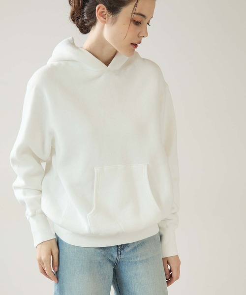 TICCA（ティッカ）の「【TICCA/ティッカ】裏起毛パーカー（パーカー・レディース・ホワイト/ライトグレー/ベージュ・FREE）」の13枚目の写真