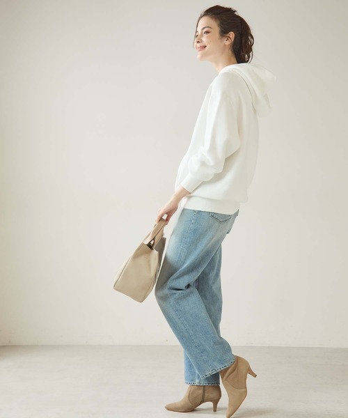 TICCA（ティッカ）の「【TICCA/ティッカ】裏起毛パーカー（パーカー・レディース・ホワイト/ライトグレー/ベージュ・FREE）」の14枚目の写真