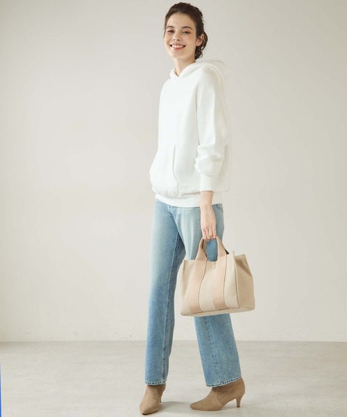 TICCA（ティッカ）の「【TICCA/ティッカ】裏起毛パーカー（パーカー・レディース・ホワイト/ライトグレー/ベージュ・FREE）」の15枚目の写真