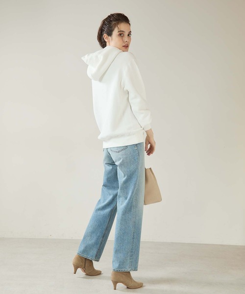 TICCA（ティッカ）の「【TICCA/ティッカ】裏起毛パーカー（パーカー・レディース・ホワイト/ライトグレー/ベージュ・FREE）」の16枚目の写真