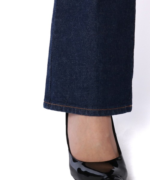 ONEME（ワンム）の「ONEME Stretch Flare Denim（デニムパンツ・レディース・インディゴブルー・2/3）」の12枚目の写真