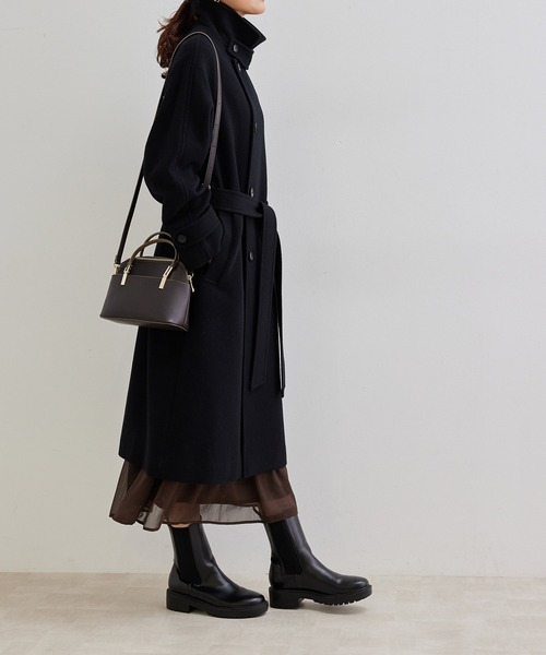 ROPE' PICNIC（ロペピクニック）の「【WEB限定】軽量プラットフォームブーツ（ブーツ・レディース・ブラック/ブラウン/キナリ・S/M/L）」の15枚目の写真