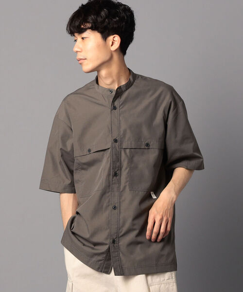 NOLLEY'S goodman（ノーリーズグッドマン）の「【WORK ABOUT/ワークアバウト】BREATHABLE SHIRT（シャツ/ブラウス・メンズ・ブラック/ブラウン/パープル・LARGE/MEDIUM/SMALL）」の2枚目の写真