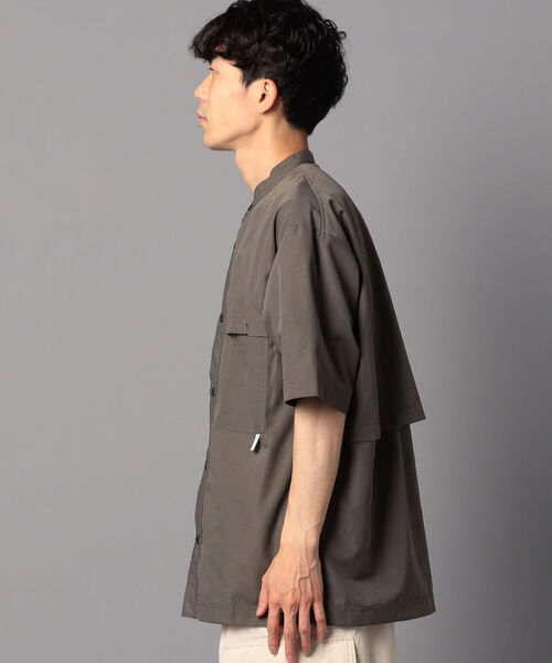 NOLLEY'S goodman（ノーリーズグッドマン）の「【WORK ABOUT/ワークアバウト】BREATHABLE SHIRT（シャツ/ブラウス・メンズ・ブラック/ブラウン/パープル・LARGE/MEDIUM/SMALL）」の5枚目の写真