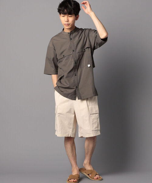 NOLLEY'S goodman（ノーリーズグッドマン）の「【WORK ABOUT/ワークアバウト】BREATHABLE SHIRT（シャツ/ブラウス・メンズ・ブラック/ブラウン/パープル・LARGE/MEDIUM/SMALL）」の14枚目の写真