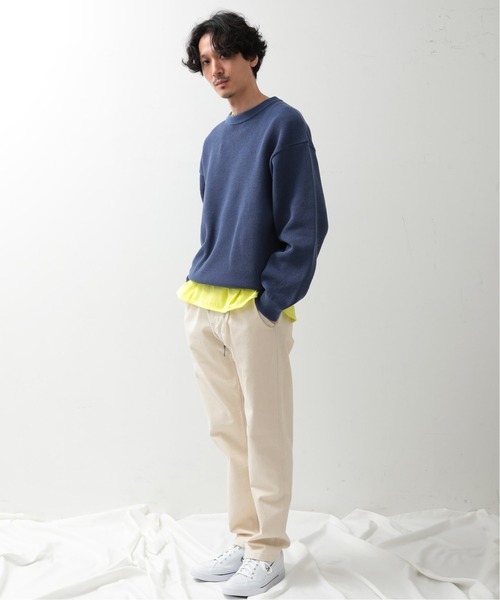 crepuscule(クレプスキュール)の「【CREPUSCULE / クレプスキュール】417別注カノコクルーネック(ニット/セーター・メンズ・ブルー系その他/ブラック/グレー系その他・2/1)」の21枚目の写真