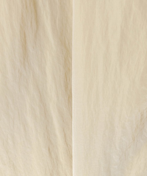 JEANASIS(ジーナシス)の「グロッシーナイロンBIGシャツ/218126(シャツ/ブラウス・レディース・ブラック/グリーン/イエロー・FREE)」の10枚目の写真