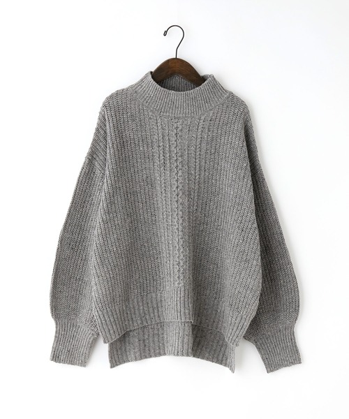 HYKE新品⭐️cable knitハーフスリーブケーブル編みニットプルオーバー HYKE＞新作入荷 8.3 | st company online store 入荷案内ブログ