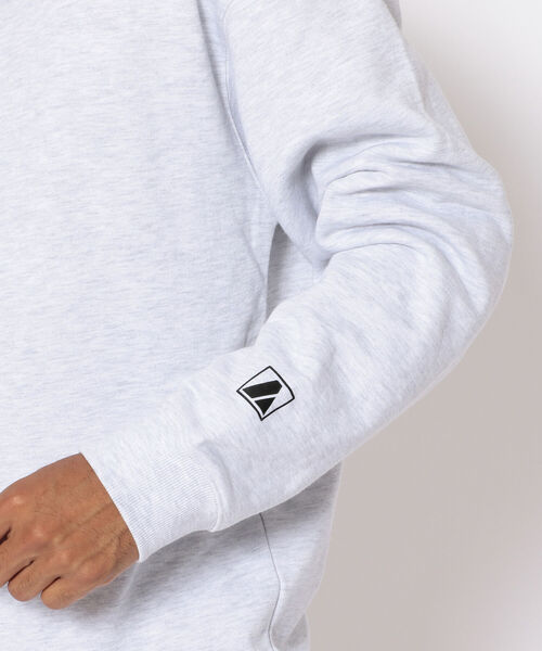 AVIREX（アヴィレックス）の「【SAMRT/スマート】長袖 ロゴ スウェット / LONG SLEEVE LOGO SWEAT / アヴィレックス / AVIREX（スウェット・メンズ・ライトグレー/オフホワイト/ブラック・XX-LARGE/MEDIUM/X-LARGE/LARGE）」の12枚目の写真