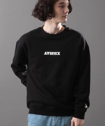 AVIREX | 【SAMRT/スマート】長袖 ロゴ スウェット / LONG SLEEVE LOGO SWEAT / アヴィレックス / AVIREX(スウェット)