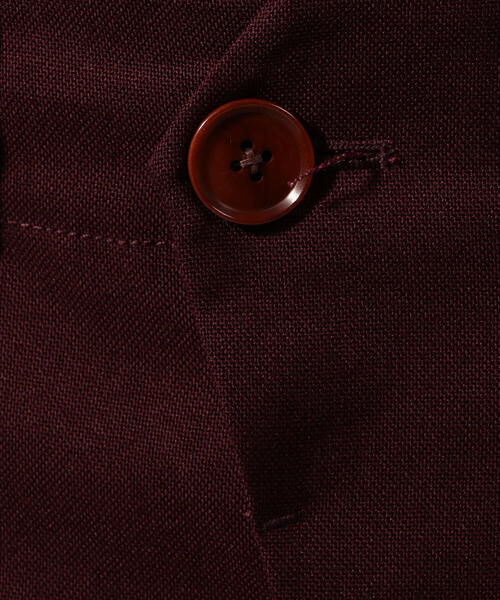 BLUE WORK(ブルーワーク)の「ポリエステルコットン フライフロント セミワイドパンツ(その他パンツ・メンズ・ダークブラウン/バーガンディー・S/M/XS)」の8枚目の写真